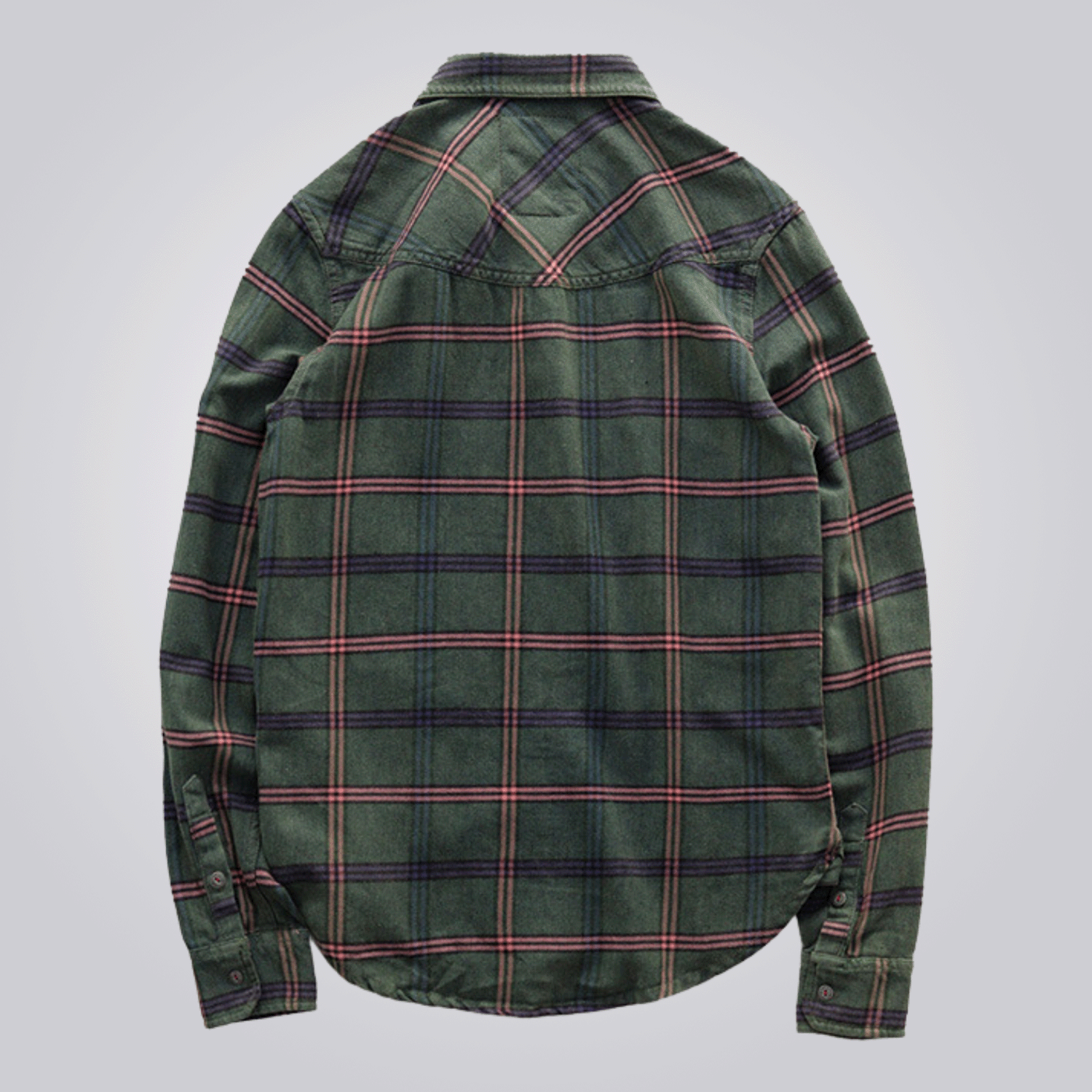 Camiseta Mawey® Xadrez Forest Masculina