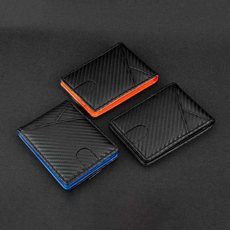Carteira Masculina Fibra de Carbono Mawey