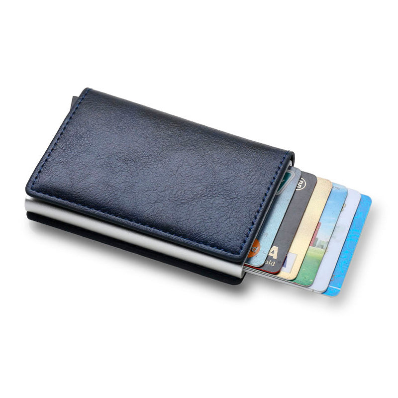 Carteira Masculina Rfid Couro Mawey