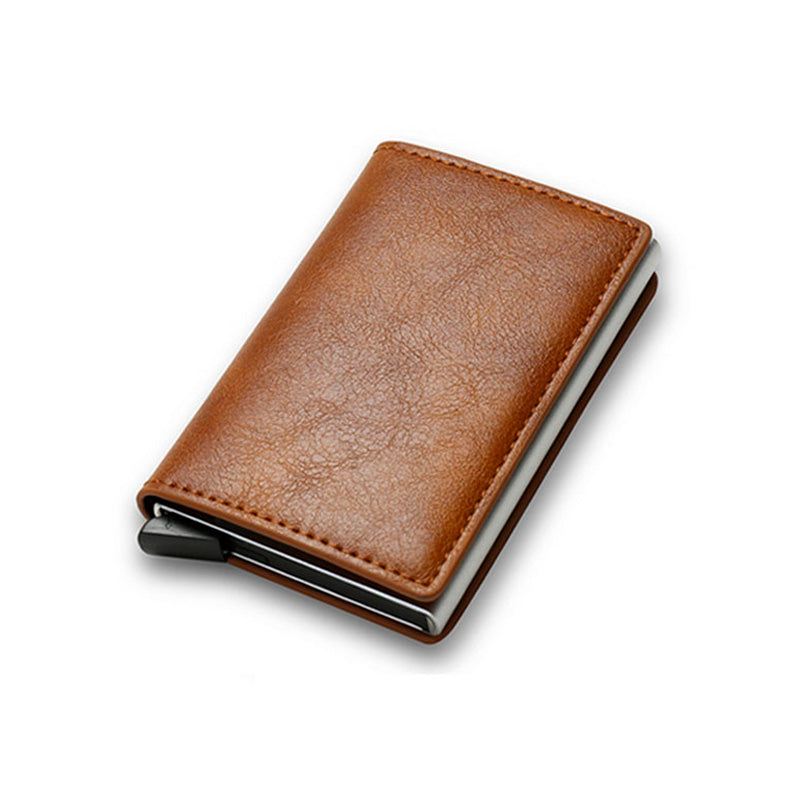 Carteira Masculina Rfid Couro Mawey