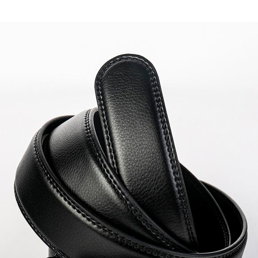 Cinto Masculino Couro Jaguar Preto Mawey