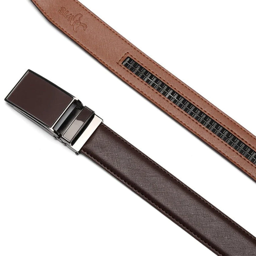 Cinto Masculino de Couro Marrom Mawey
