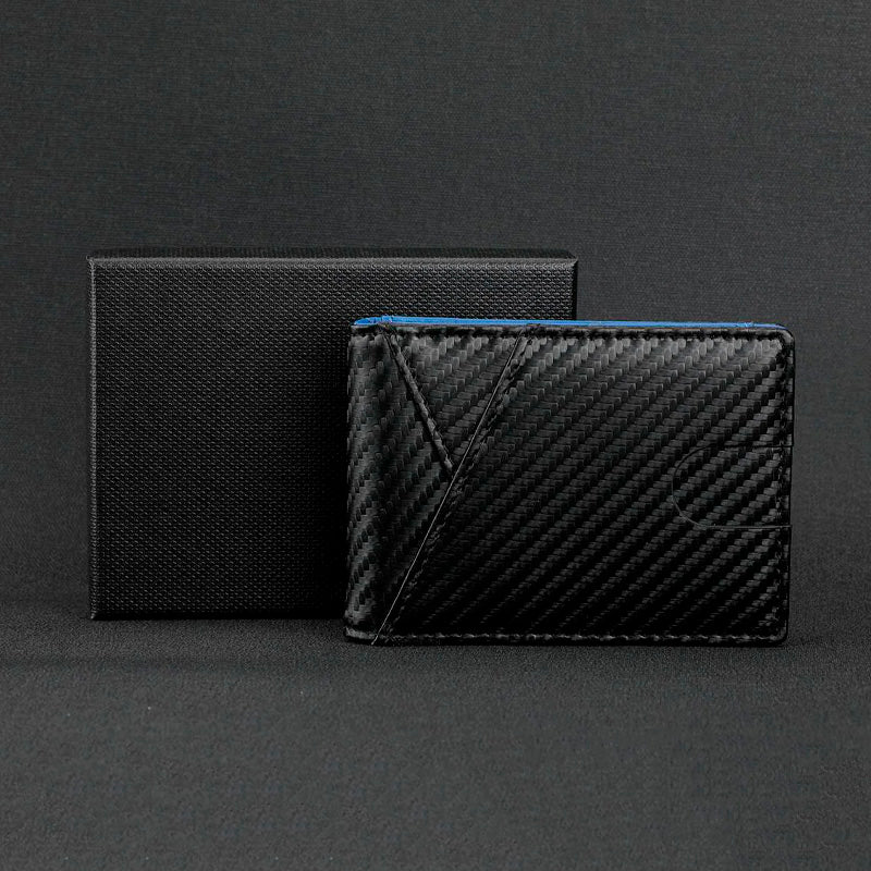 Carteira Masculina Fibra de Carbono Mawey