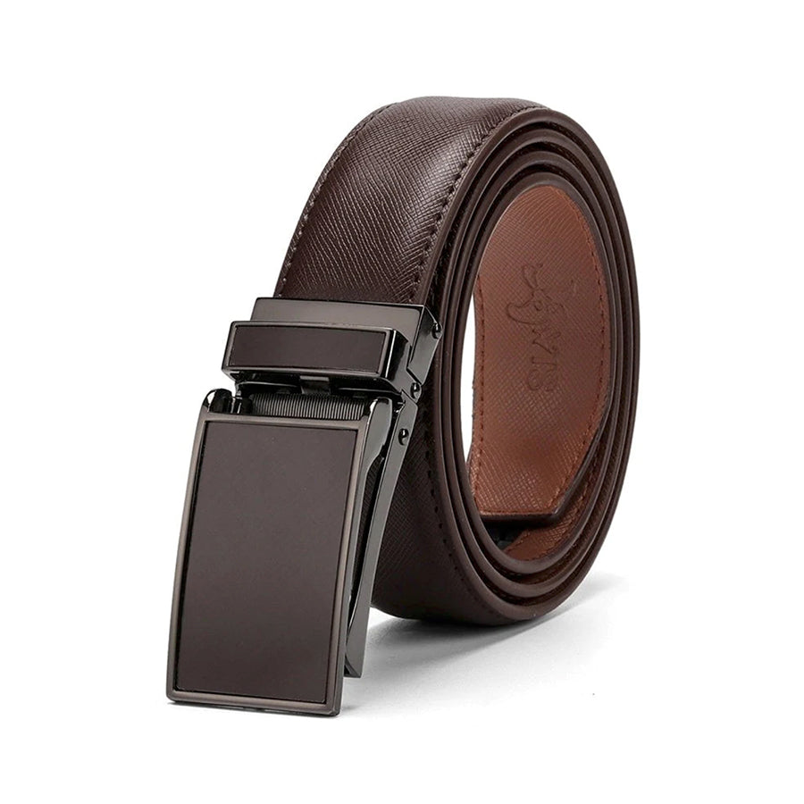 Cinto Masculino de Couro Marrom Mawey