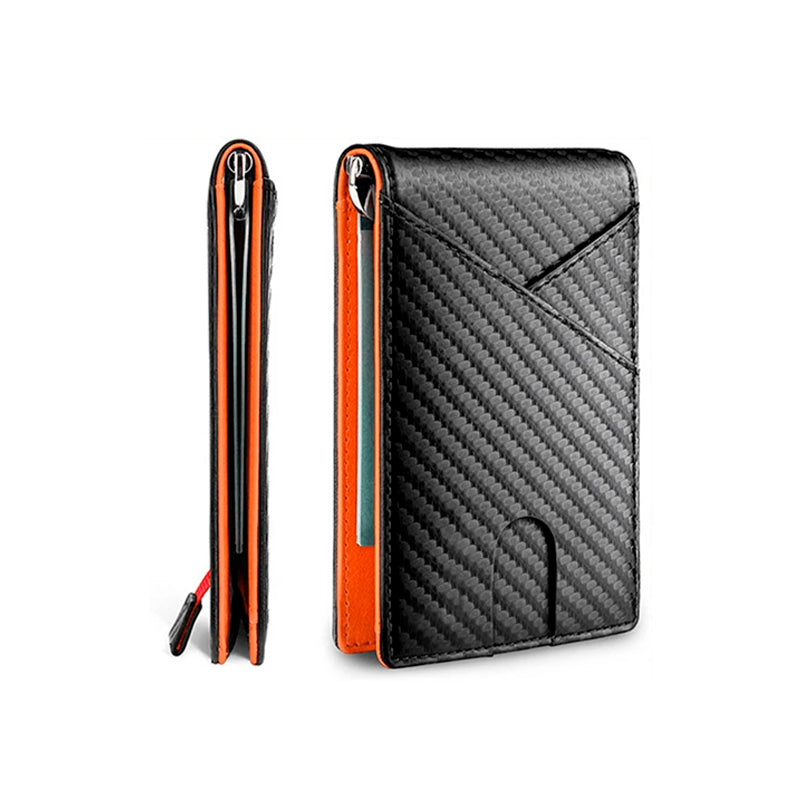 Carteira Masculina Fibra de Carbono Mawey