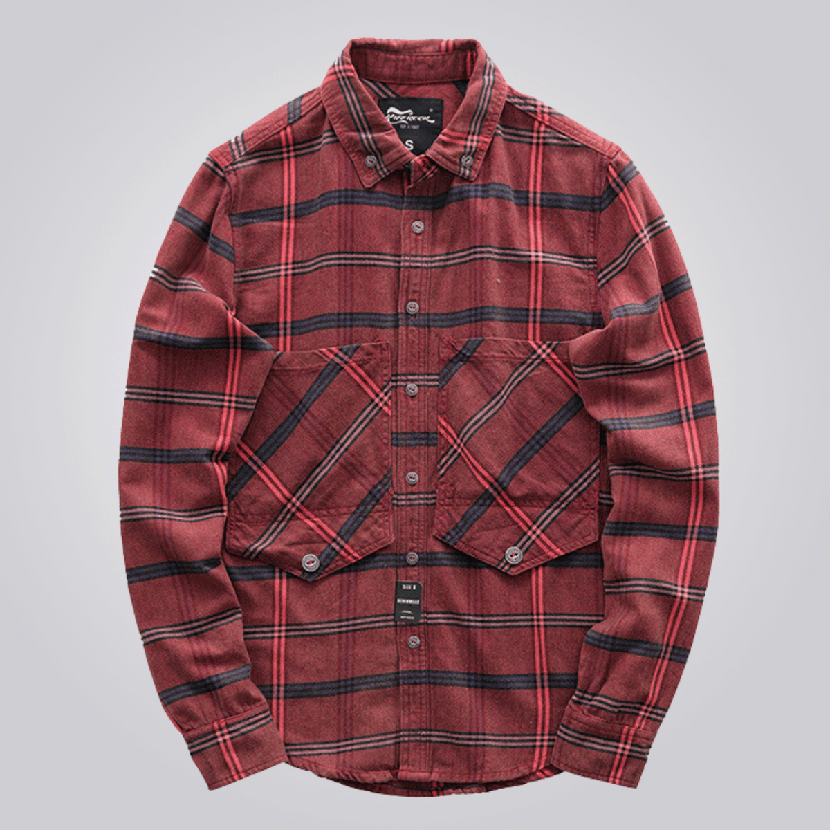 Camiseta Mawey® Xadrez Forest Masculina