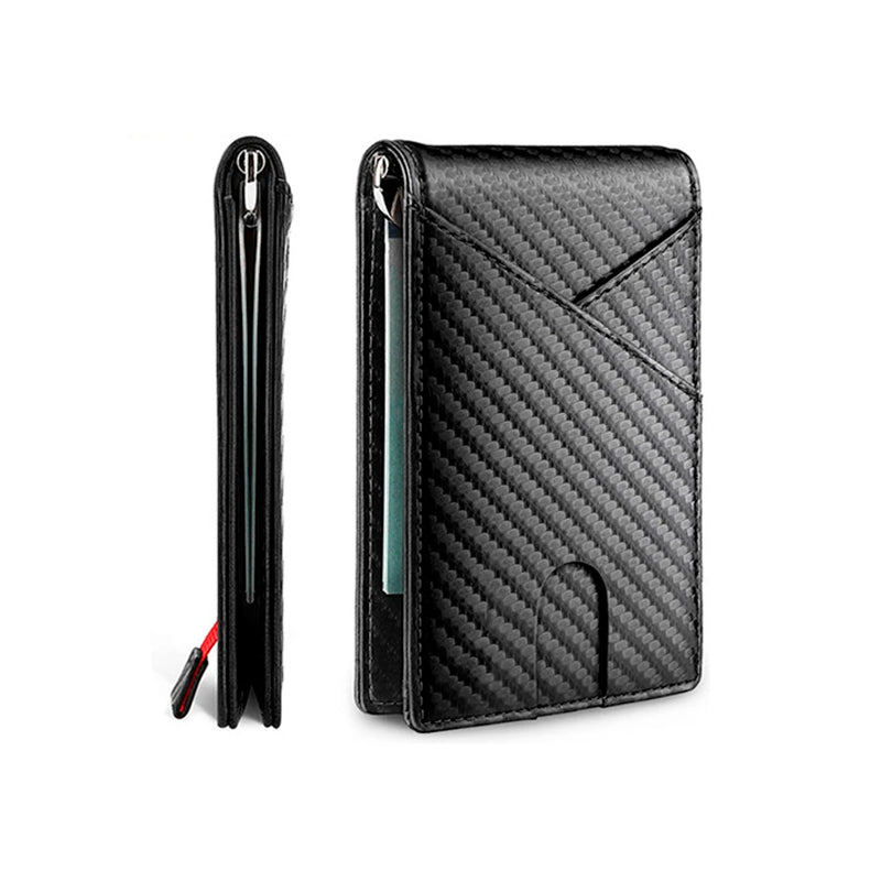 Carteira Masculina Fibra de Carbono Mawey