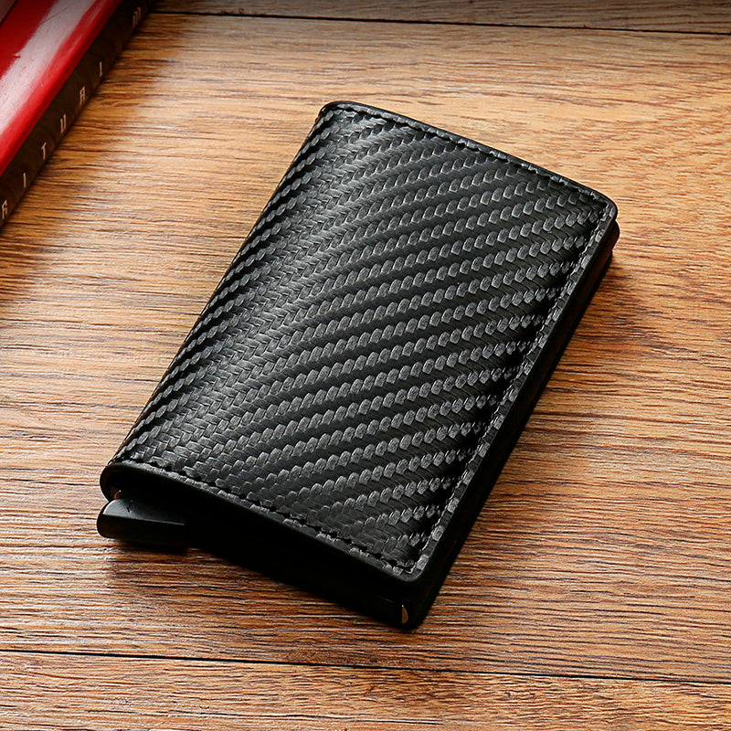 Carteira Masculina Rfid Carbono Mawey