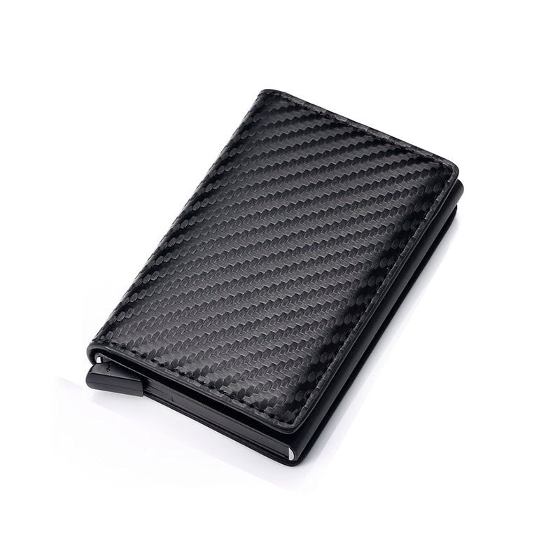 Carteira Masculina Rfid Carbono Mawey